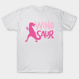 WinoSaur - Funny Wine lover shirts and gifts - T-Rex Women Woman Girls T-Shirt